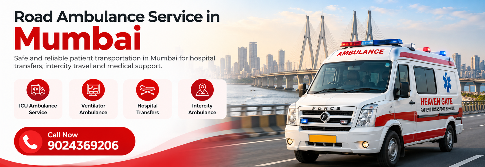 Road Ambulance Service In Mumbai